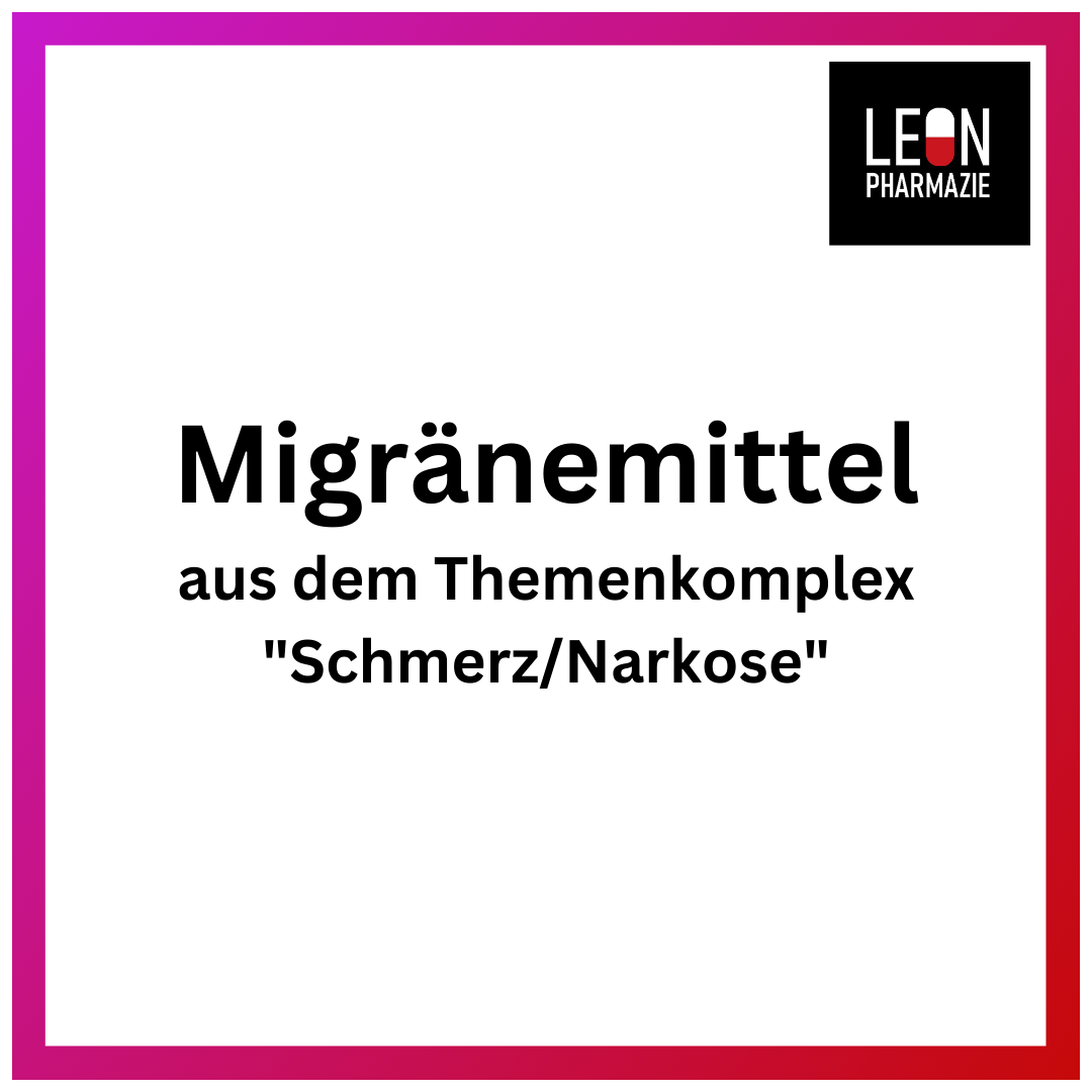 Migränemittel (Einzelthema) - 14 Karteikarten