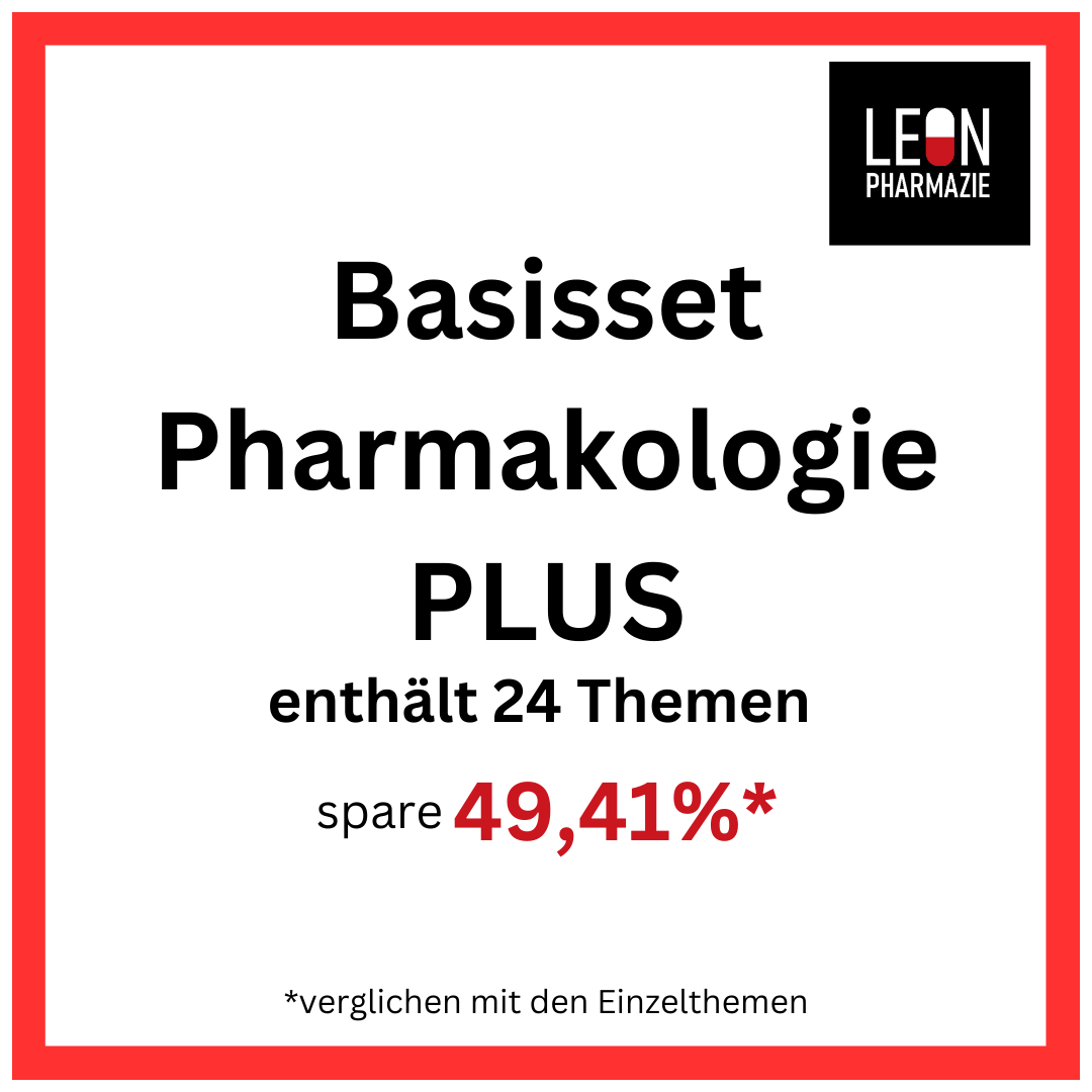 Basisset Pharmakologie PLUS - 860 Karteikarten