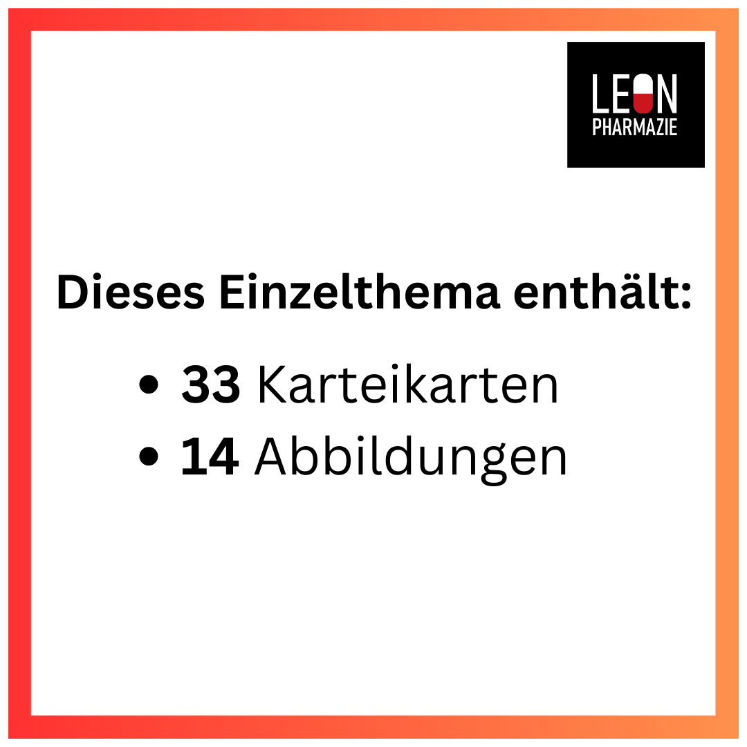 Testversion Basisset Pharmakologie - 33 Karteikarten
