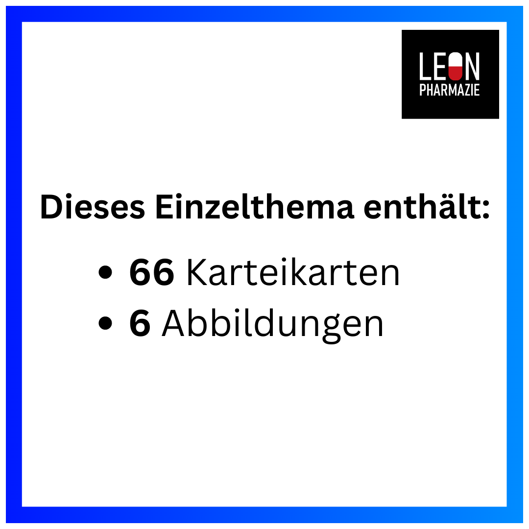 Krebstherapeutika (Einzelthema) - 66 Karteikarten