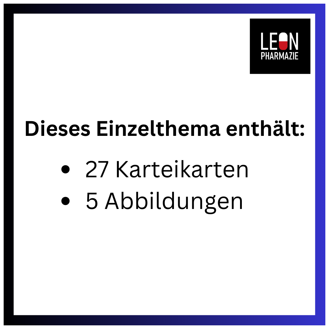 Antiepileptika (Antikonvulsiva) (Einzelthema) - 27 Karteikarten