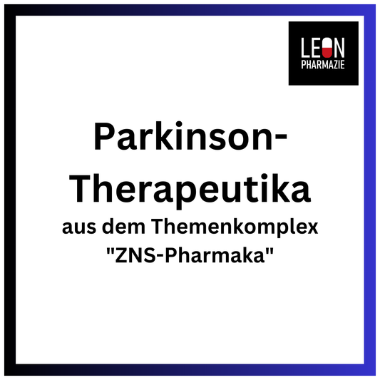 Parkinson-Therapeutika - 20 Karteikarten