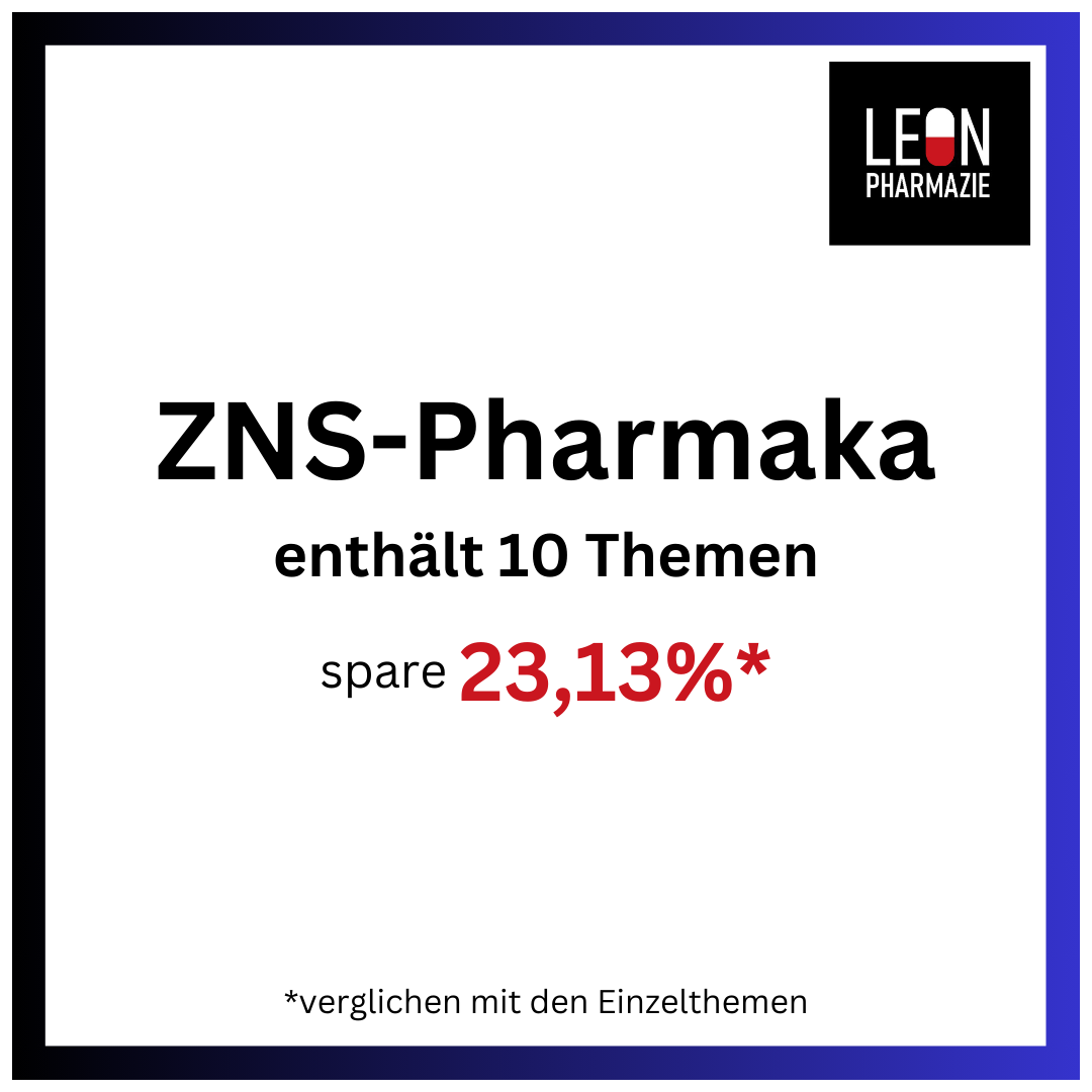 ZNS-Pharmaka (Themenkomplex) - 233 Karteikarten