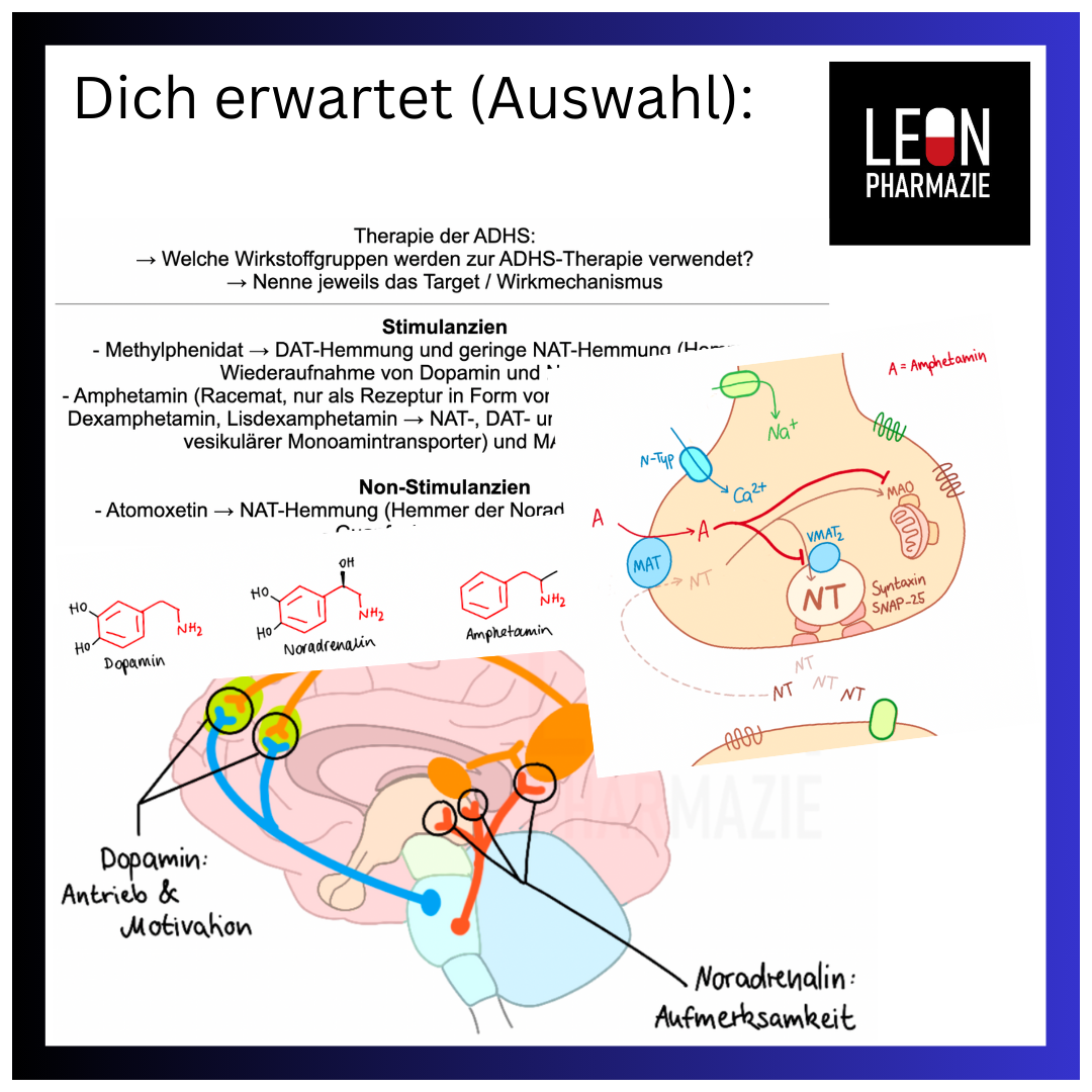 ADHS-Pharmaka - 27 Karteikarten