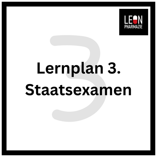 Lernplan 3. StEx leon.pharmazie